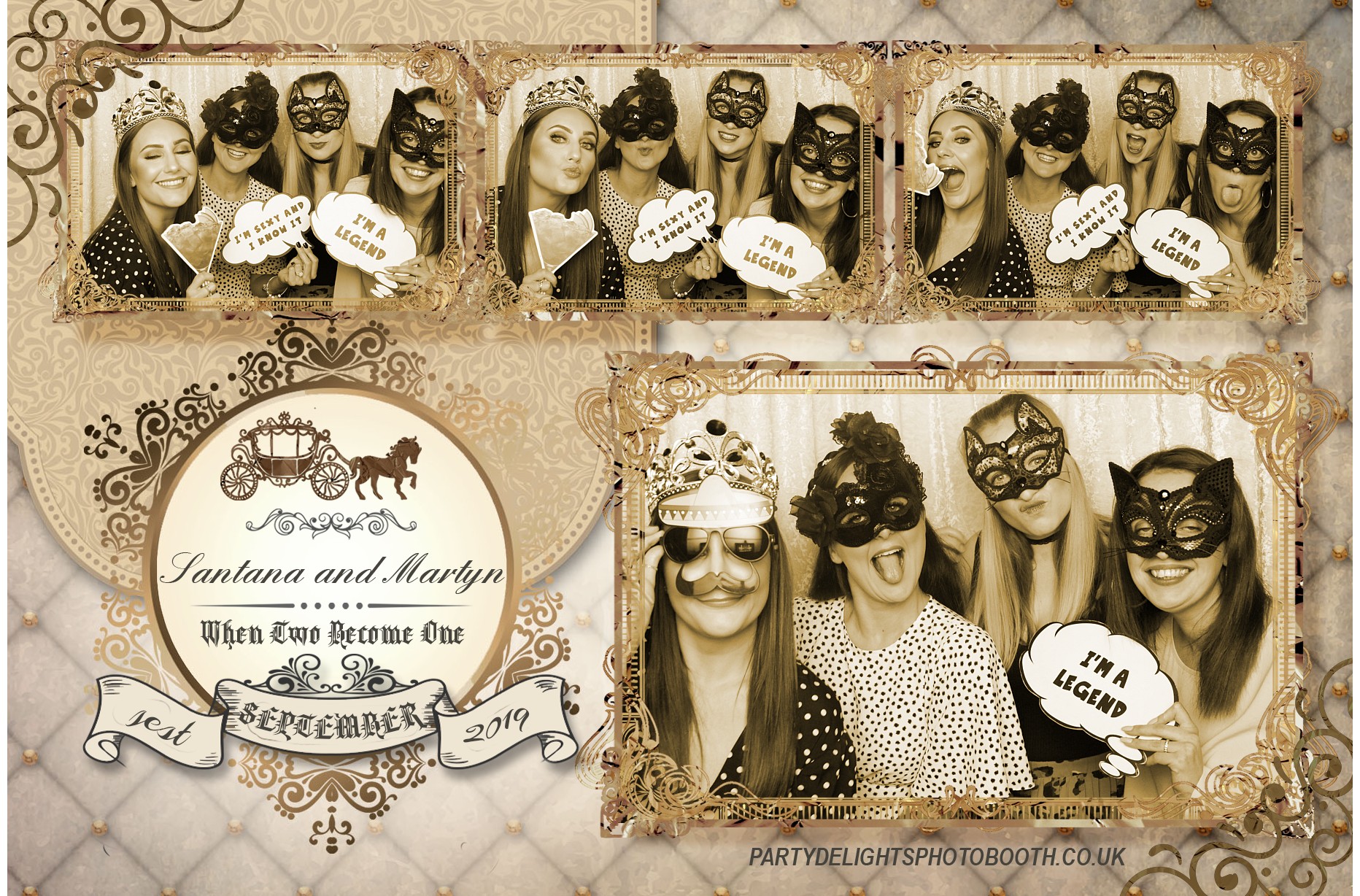Martyn and Santana’s Wedding - Prints | View more photos from the event at gallery.partydelightsphotobooth.co.uk/u/PartyDelightsPhotoBooth/Martyn-and-Santana’s-Wedding-Prints